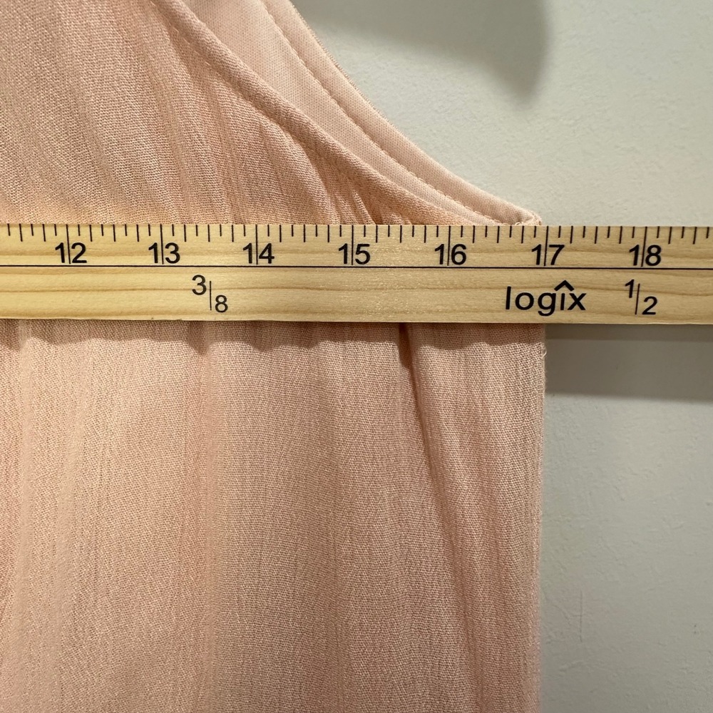 Altar State Dusty Rose Pink Crochet Lace Halter Maxi Dress Boho Beach Vacation S - Picture 11 of 13